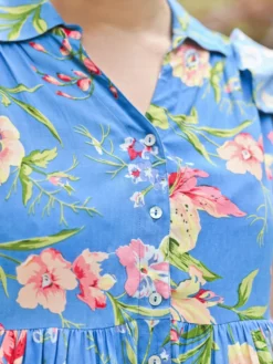 Lillian Blouse - Blue