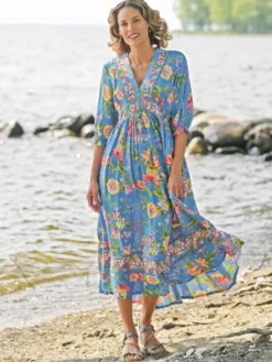 Lillian Dress - Blue