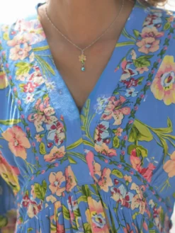 Lillian Dress - Blue