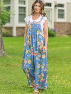 Lillian Jumpsuit - Blue