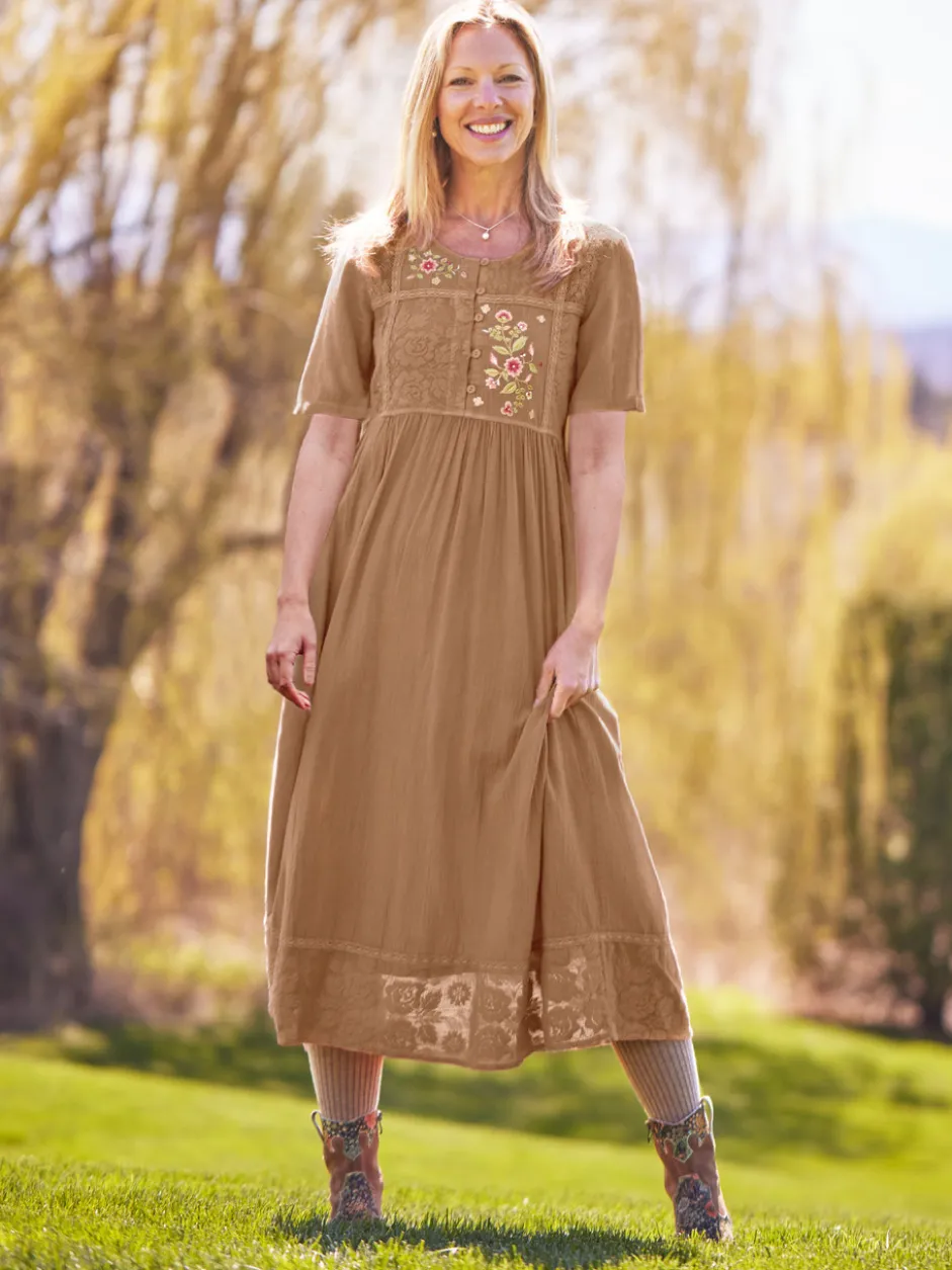 Love Note Dress - Mocha