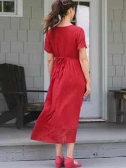 Love Note Dress - Red