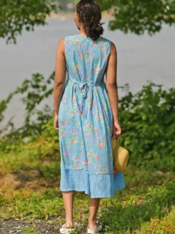 Magnolia Porch Dress - Blue