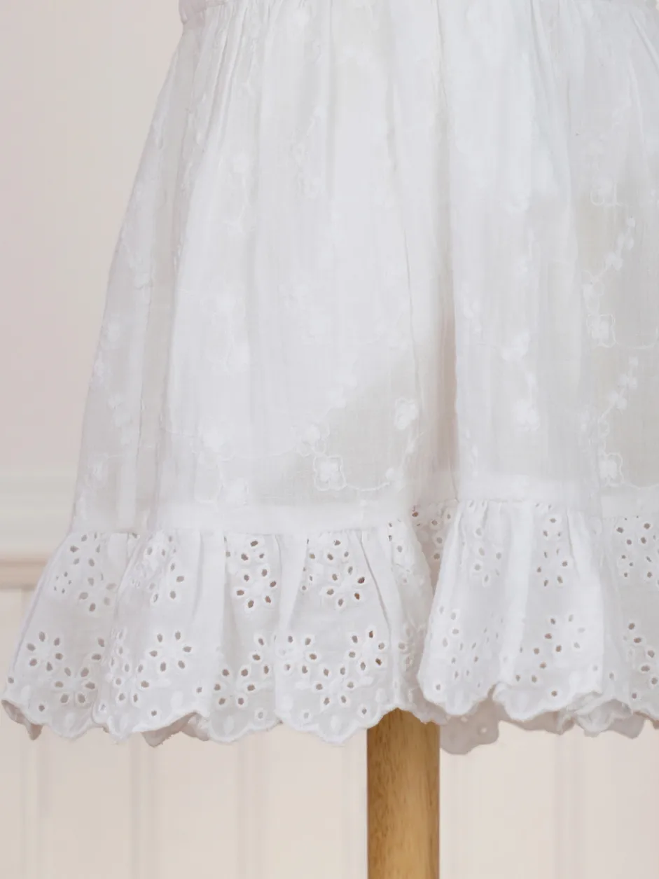 Maldives Baby Dress - White