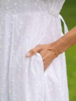 Maldives Dress - White