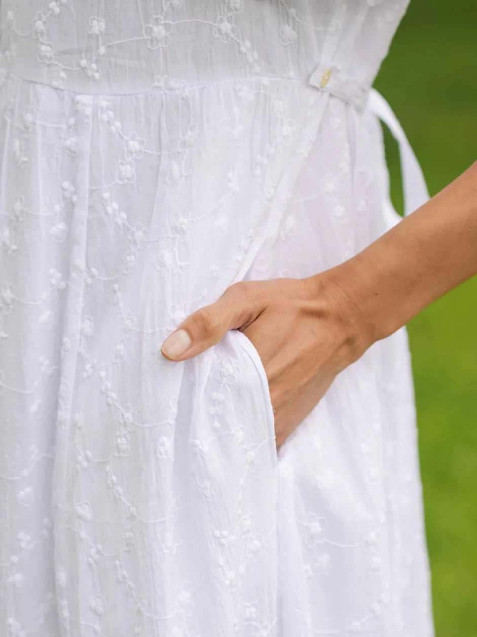 Maldives Dress - White