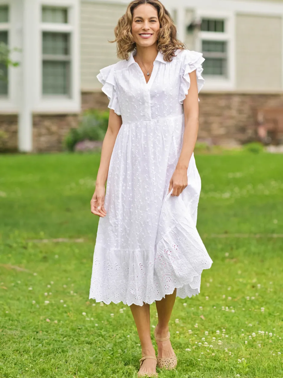 Maldives Dress - White