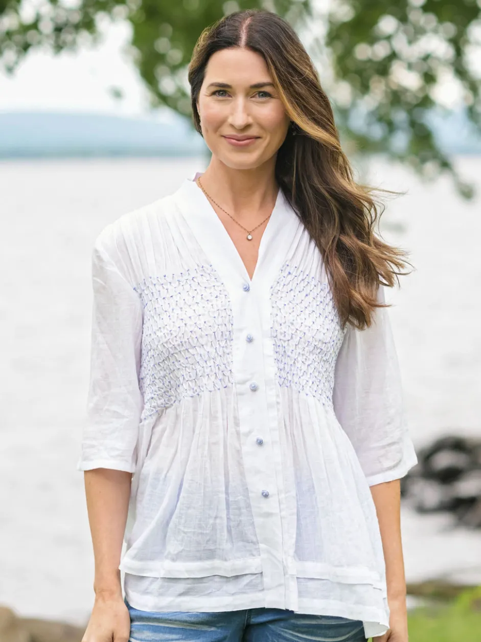 Marion Blouse - White