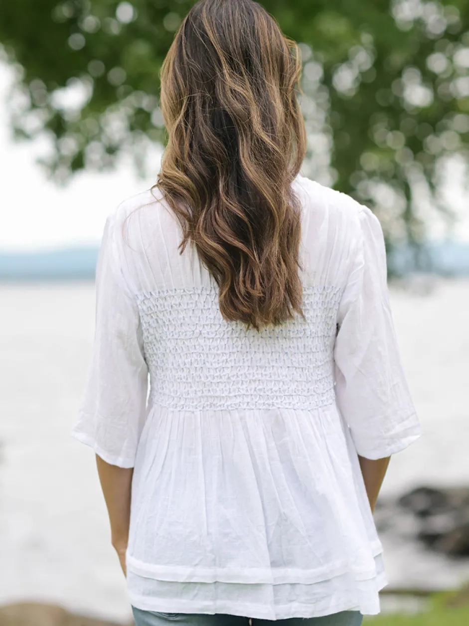 Marion Blouse - White