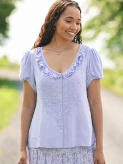 Masterpiece Blouse - Periwinkle
