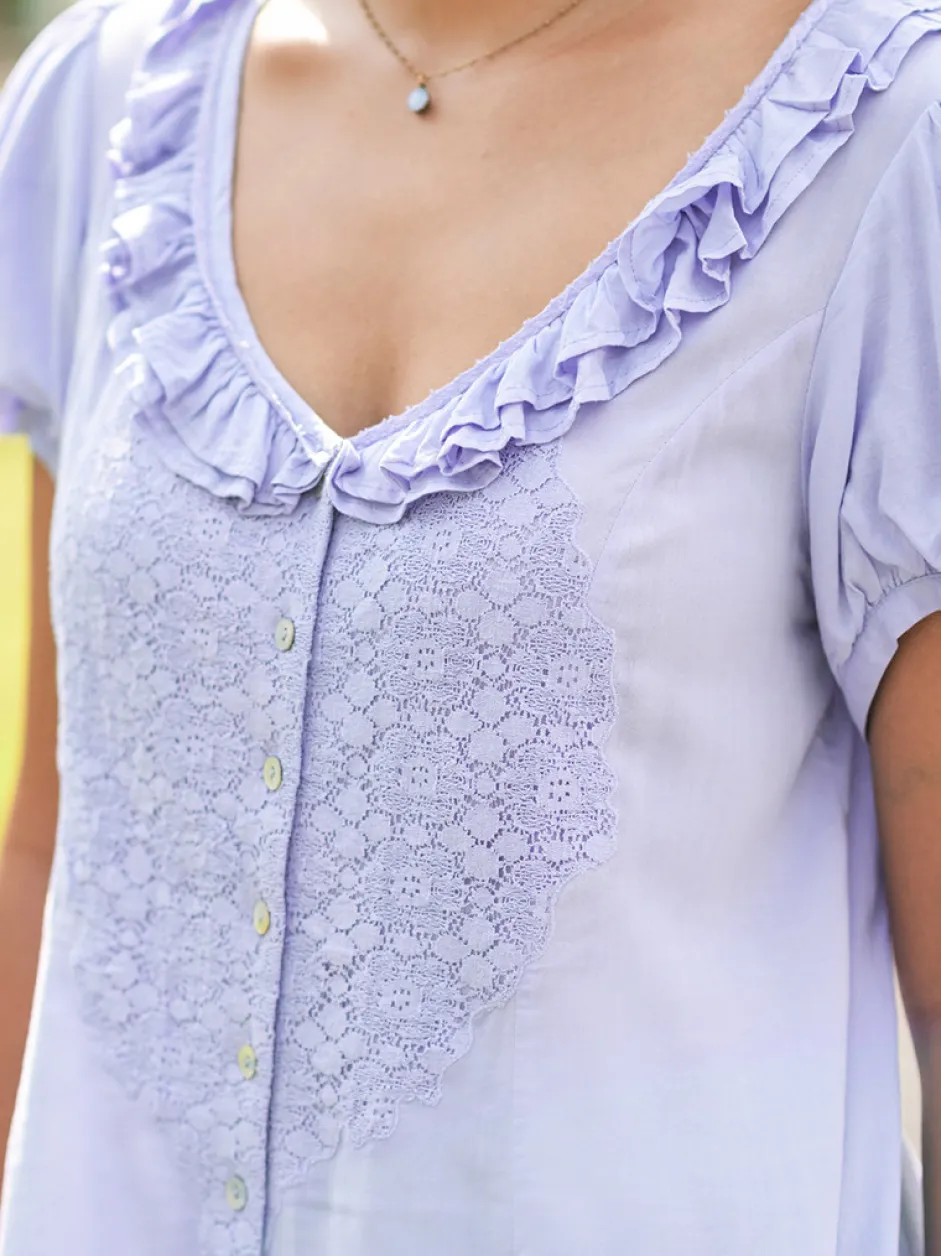 Masterpiece Blouse - Periwinkle