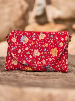 Mini Wallet - Heather Red