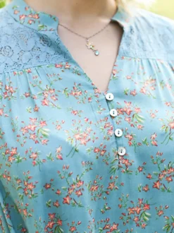 Mulberry Sleeveless Tunic - Soft Teal