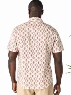 Ocean Life Shirt - Smoke Red