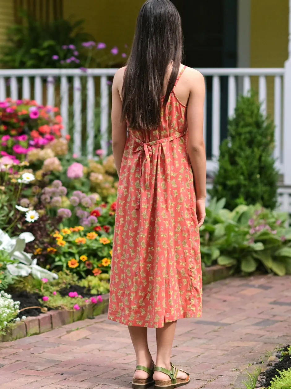 Papillon Young Adult Dress - Coral