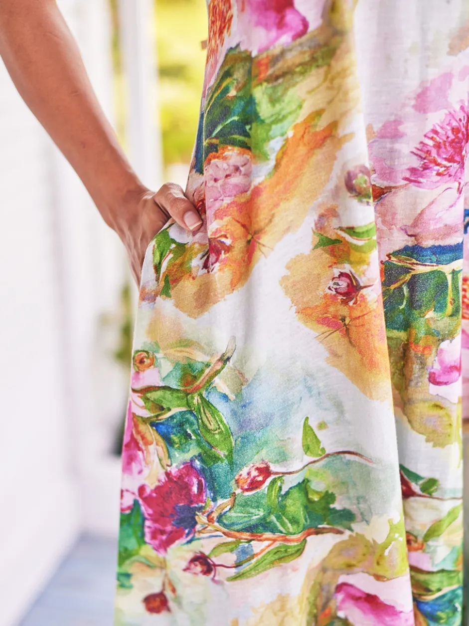 Peony Jersey Dress