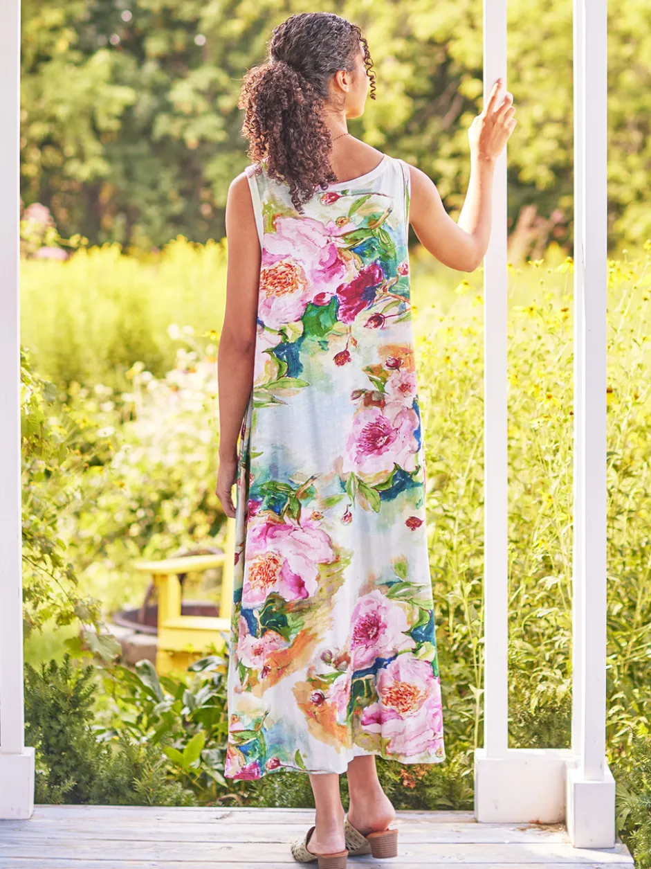 Peony Jersey Dress