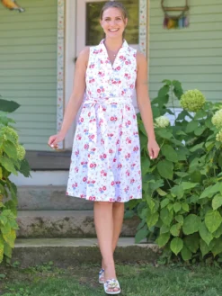 Petra Porch Dress - White