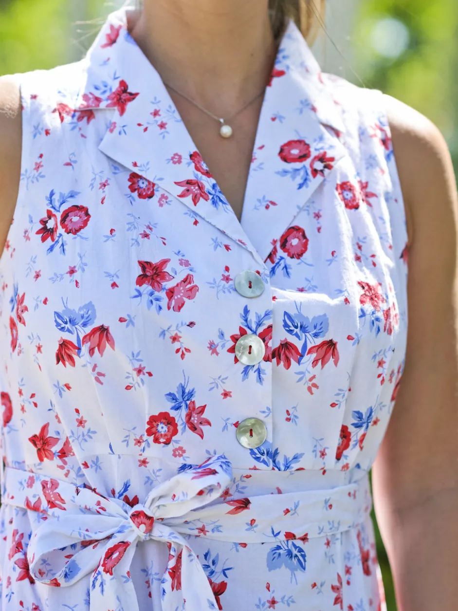 Petra Porch Dress - White