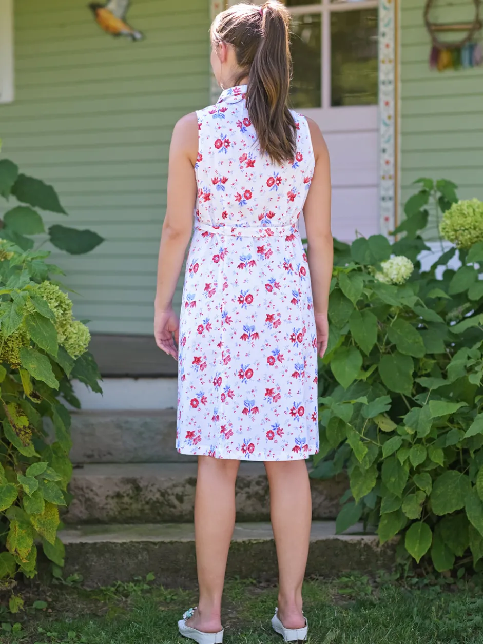 Petra Porch Dress - White