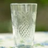 Pineapple Drinking Glass Set of 4
