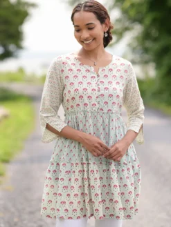 Pondicherry Short Dress - Indigo