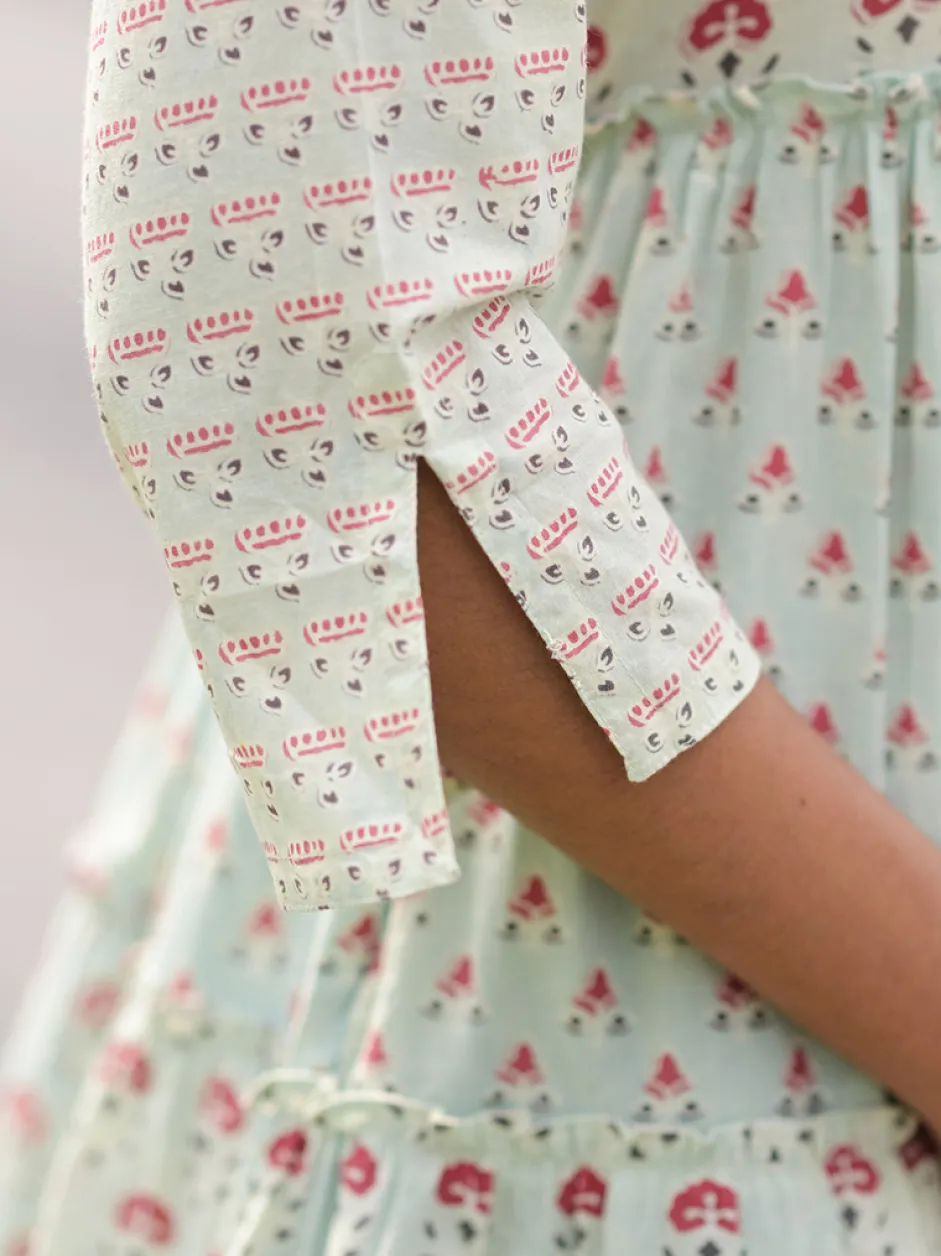 Pondicherry Short Dress - Indigo