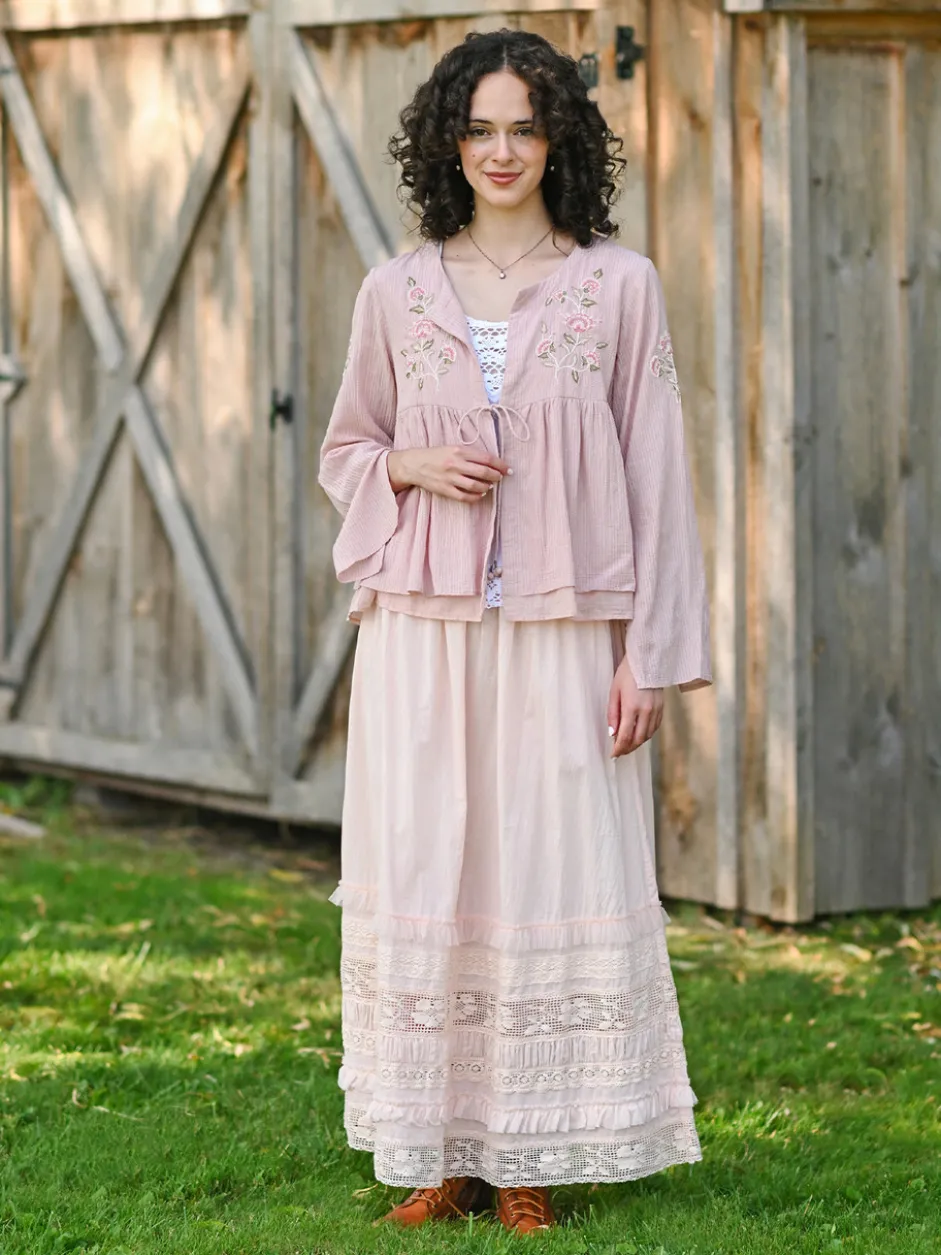 Potpourri Skirt - Soft Rose