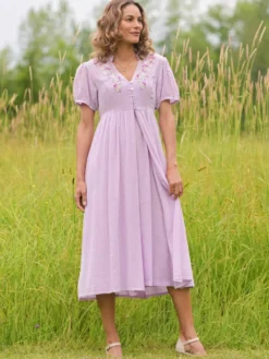 Pride & Prejudice Dress - Amethyst