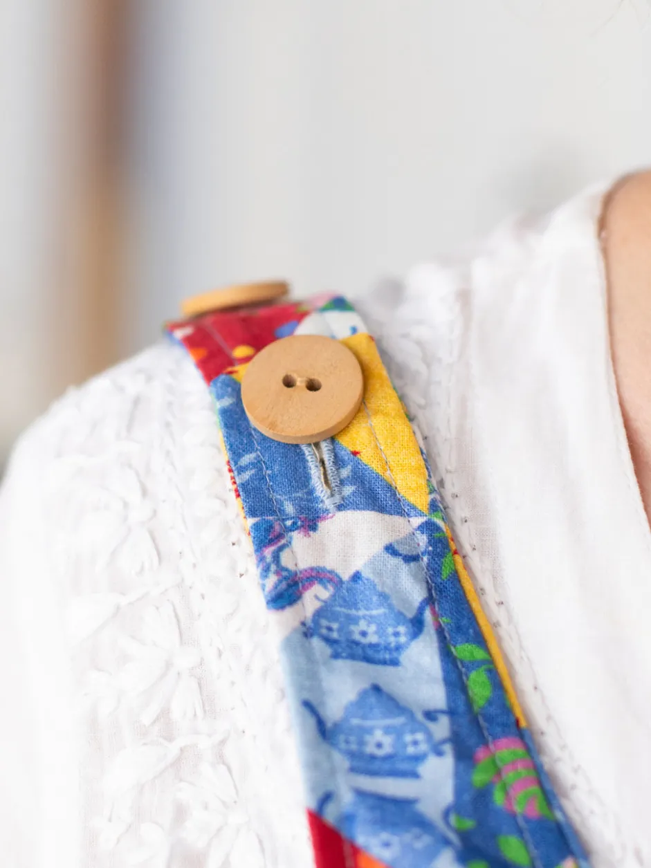 Primary Patchwork Apron - Multi