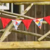 Primary Patchwork Pennant - Multi