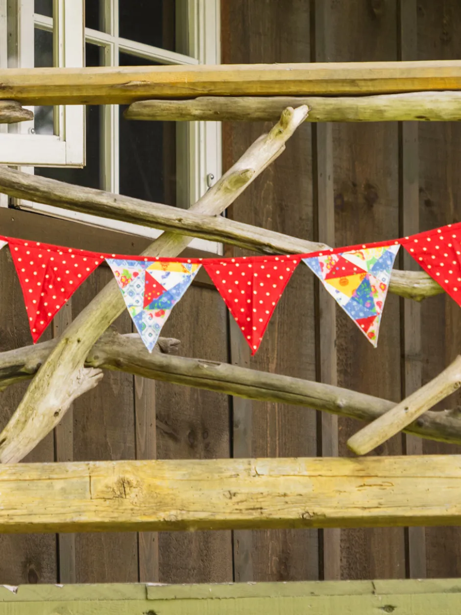 Primary Patchwork Pennant - Multi