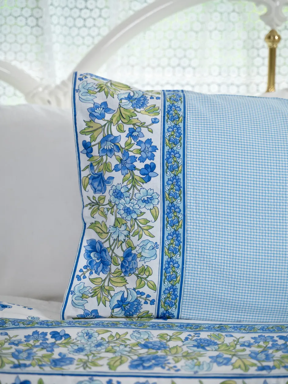 Pushkar Queen Duvet Pillowcase Set - White
