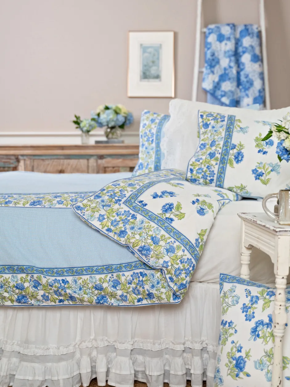 Pushkar Queen Duvet Pillowcase Set - White