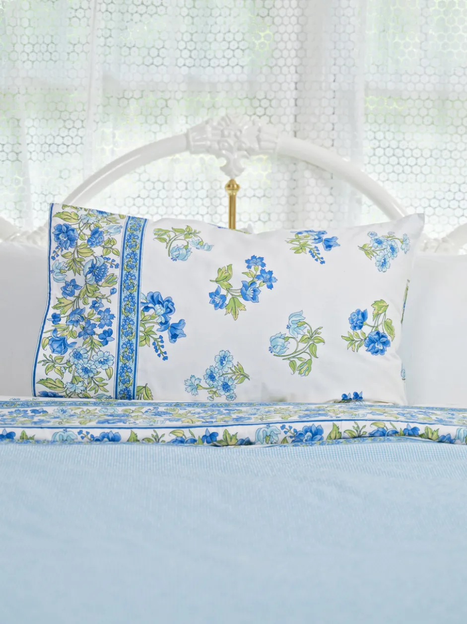 Pushkar Queen Duvet Pillowcase Set - White