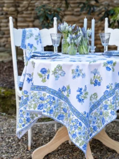 Pushkar Tablecloth - White