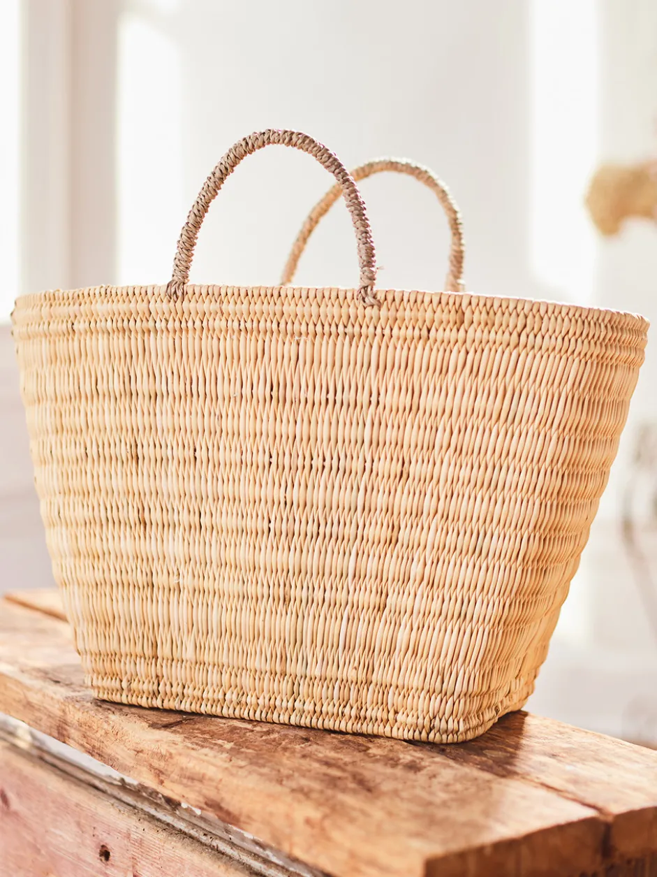 Reed Shopper Basket