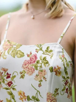 Reverie Slip Dress - Ivory