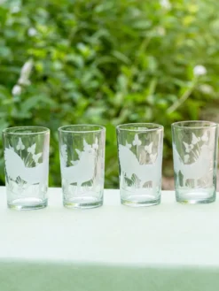 Rooster Juice Glasses Set of 4