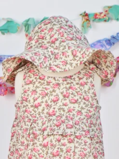Rosebud Baby Sunhat - Ecru
