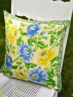 Rosehip Cushion Cover - Yellow