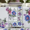 Russian Chintz Napkin Set of 4 - Ivory