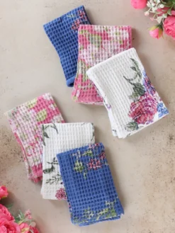 Russian Chintz Patchwork Tiny Towel Bundle - Multi