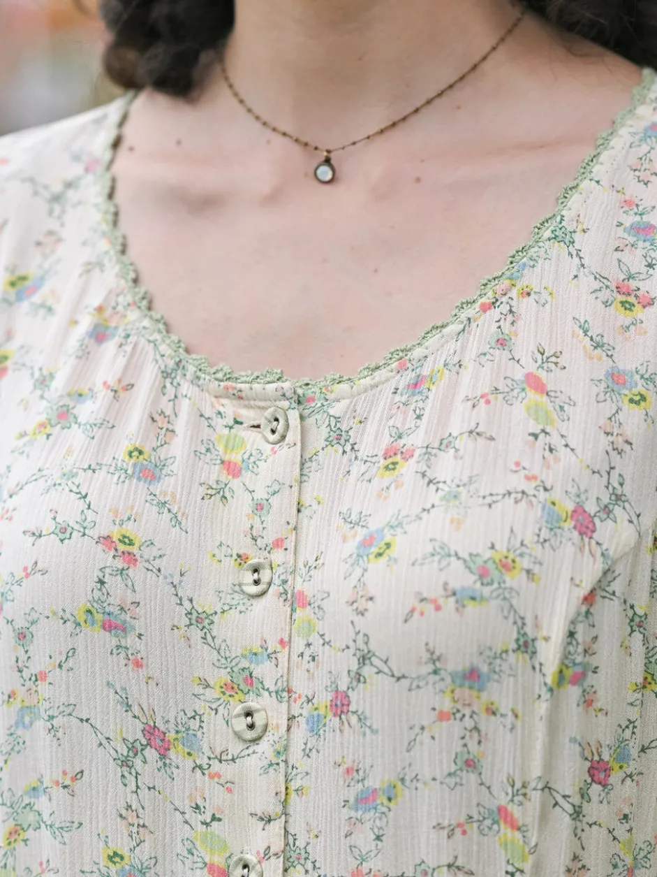 Samantha Classic Dress - Cream