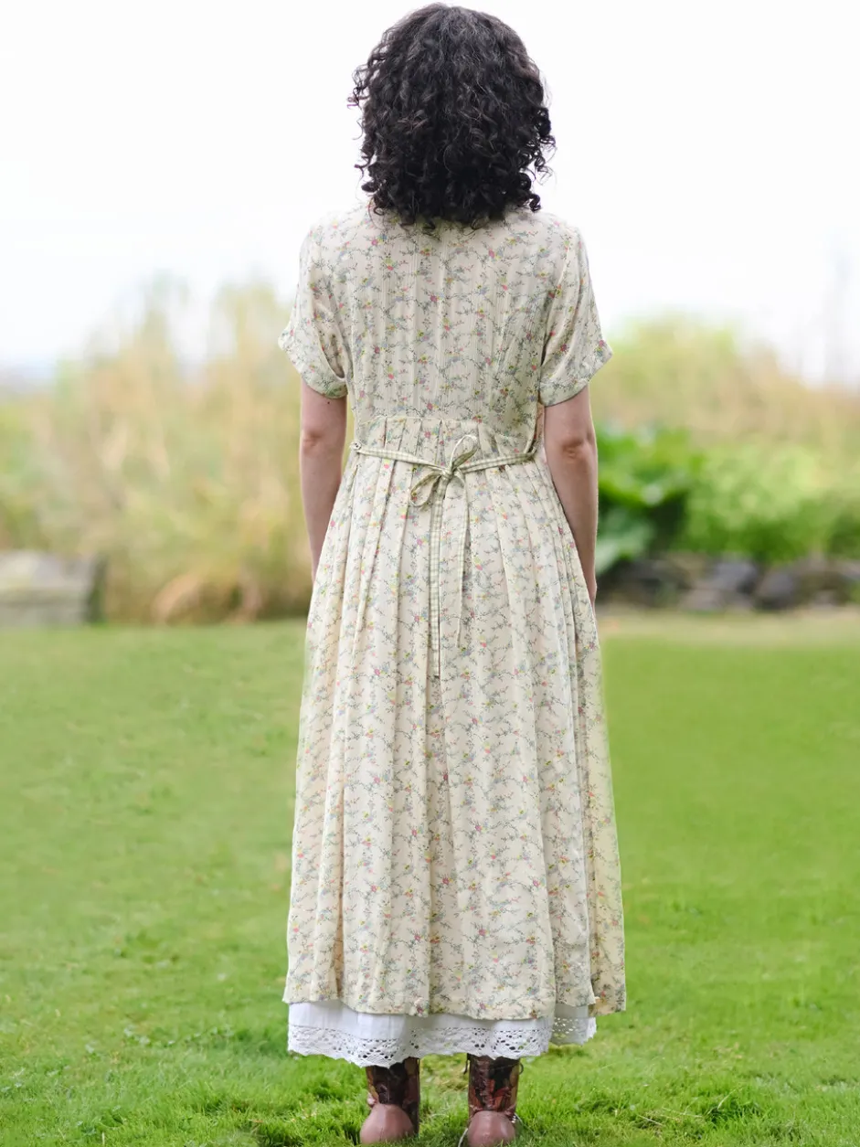Samantha Classic Dress - Cream