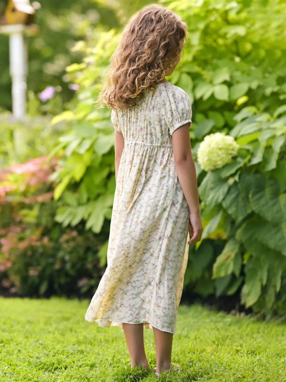 Samantha Kids Dress - Cream