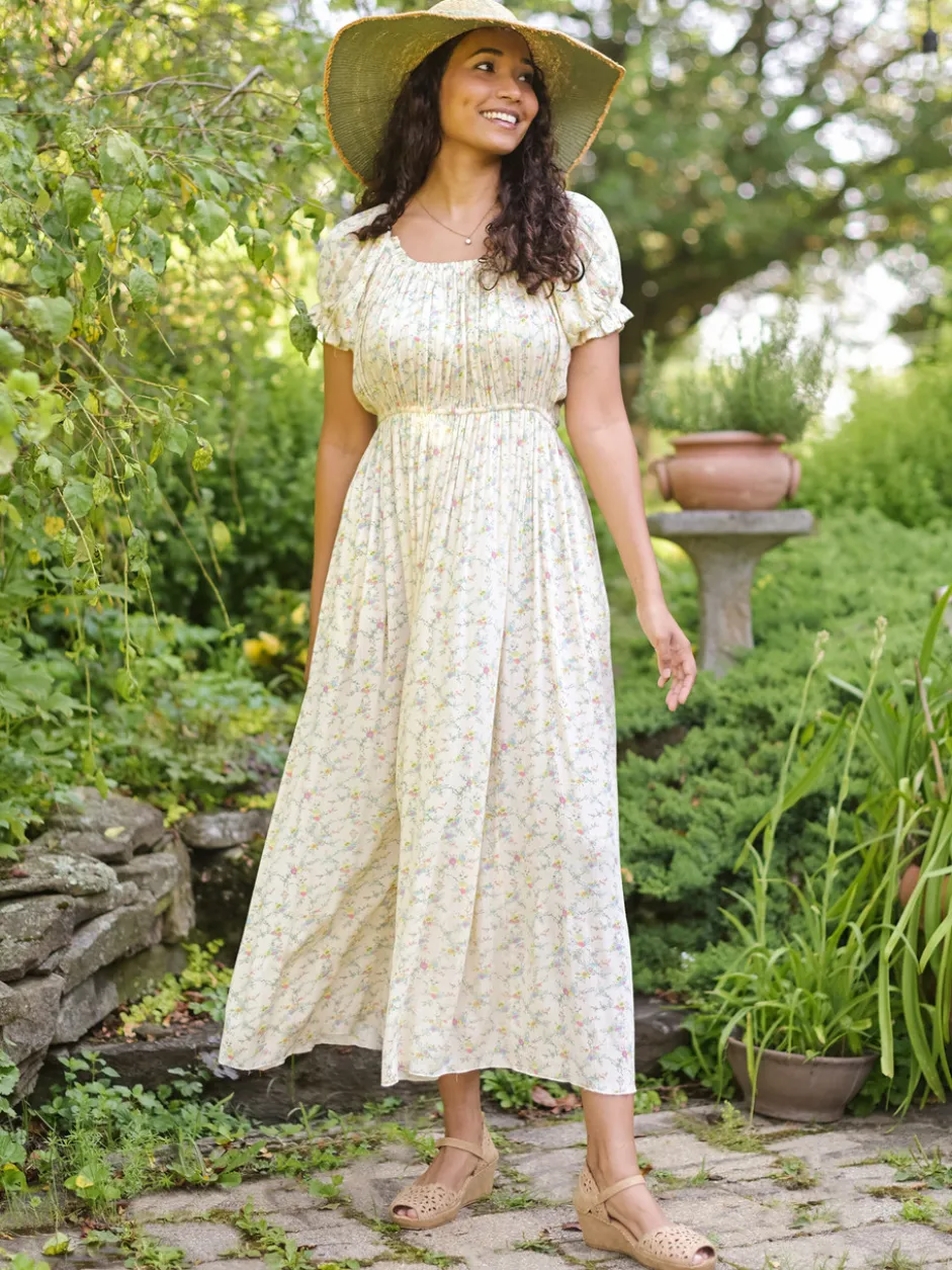 Samantha Romance Dress - Cream