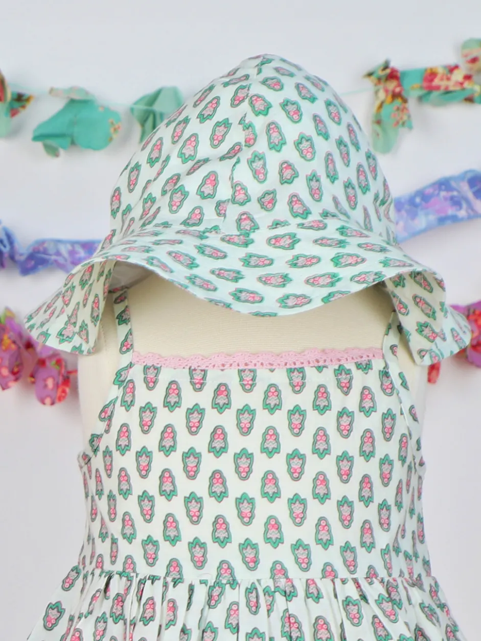 San Remo Baby Sunhat - White