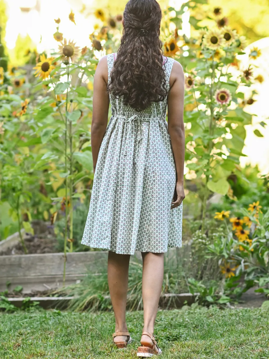 San Remo Sundress - White