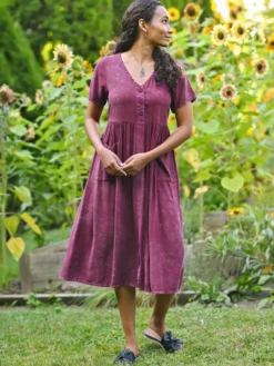 Sedona Dress - Dark Amethyst
